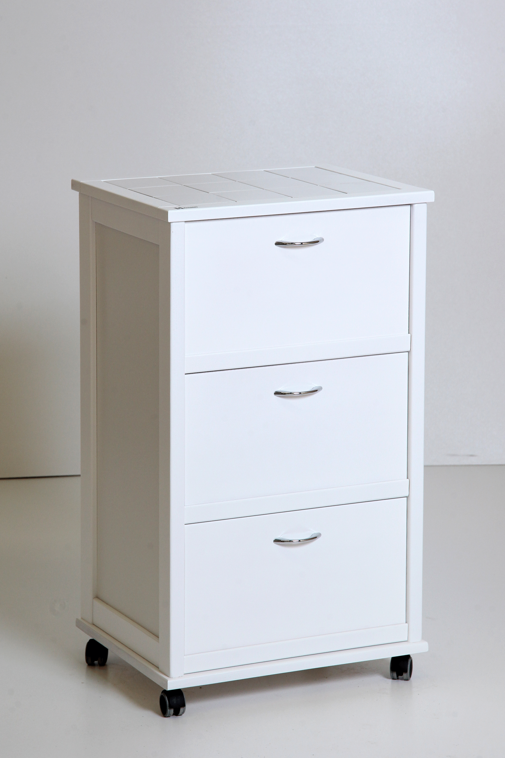 MAS083 mobiletto vesuvio 3 ante bianco