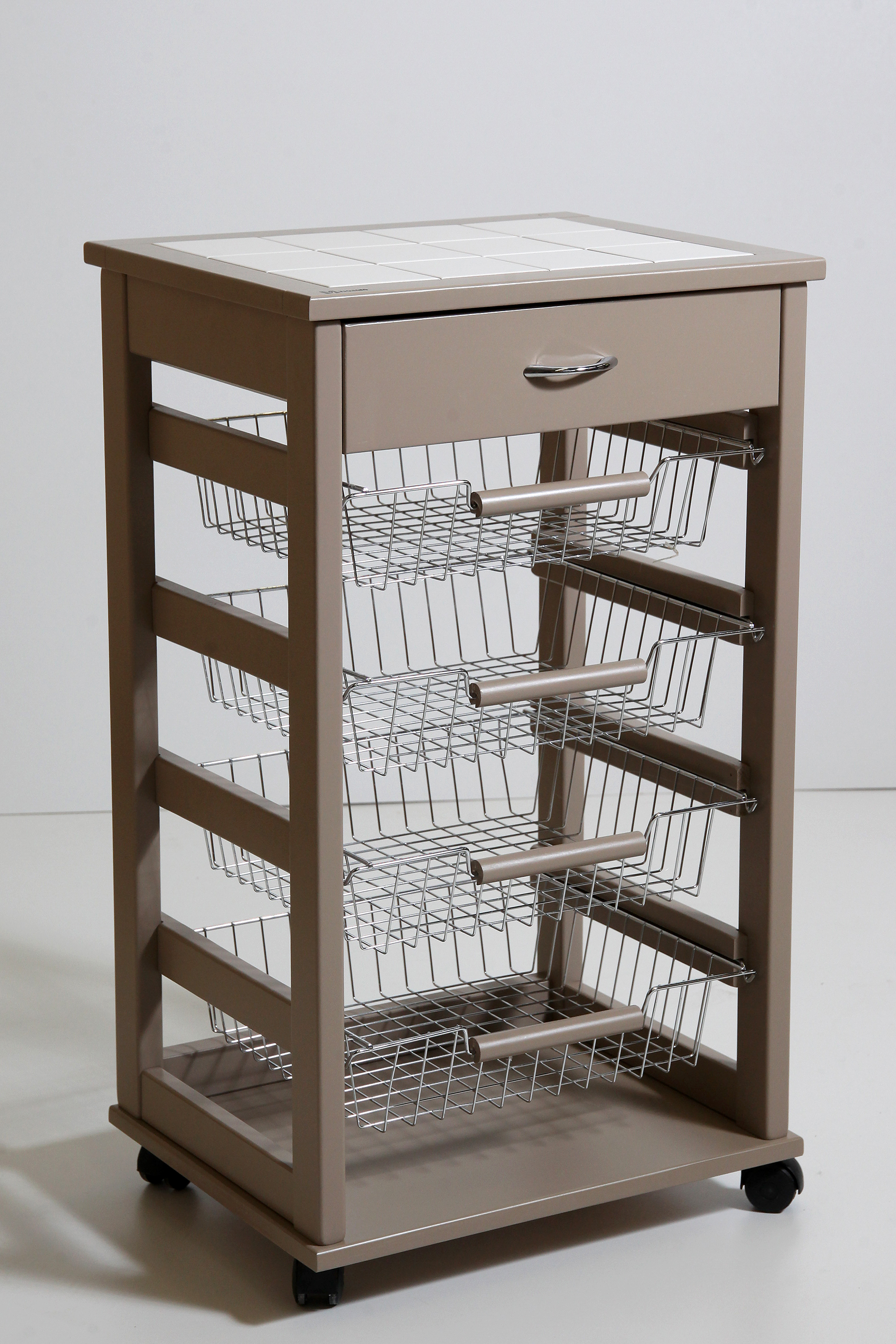 MAS246 carrello vesuvio con cassetto fango