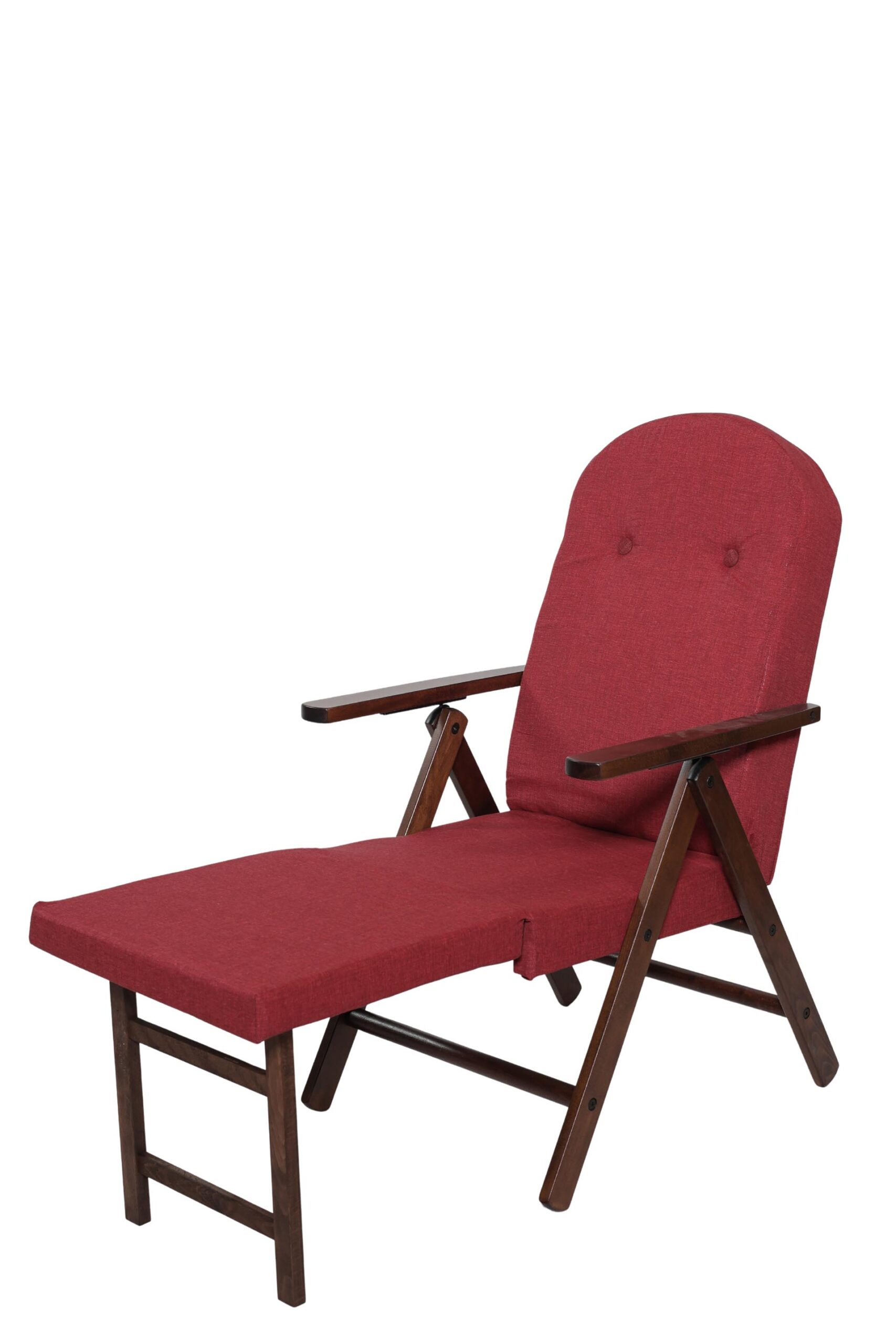 MAS012 POLTRONA AMALFI CON PROLUNGA TESSUTO TINTA UNITA BORDO APERTA