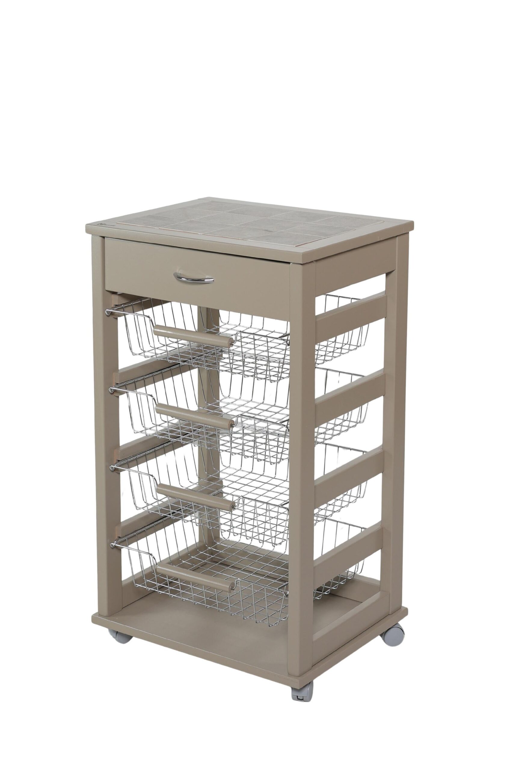 MAS246 CARRELLO VESUVIO CON CASSETTO FANGO