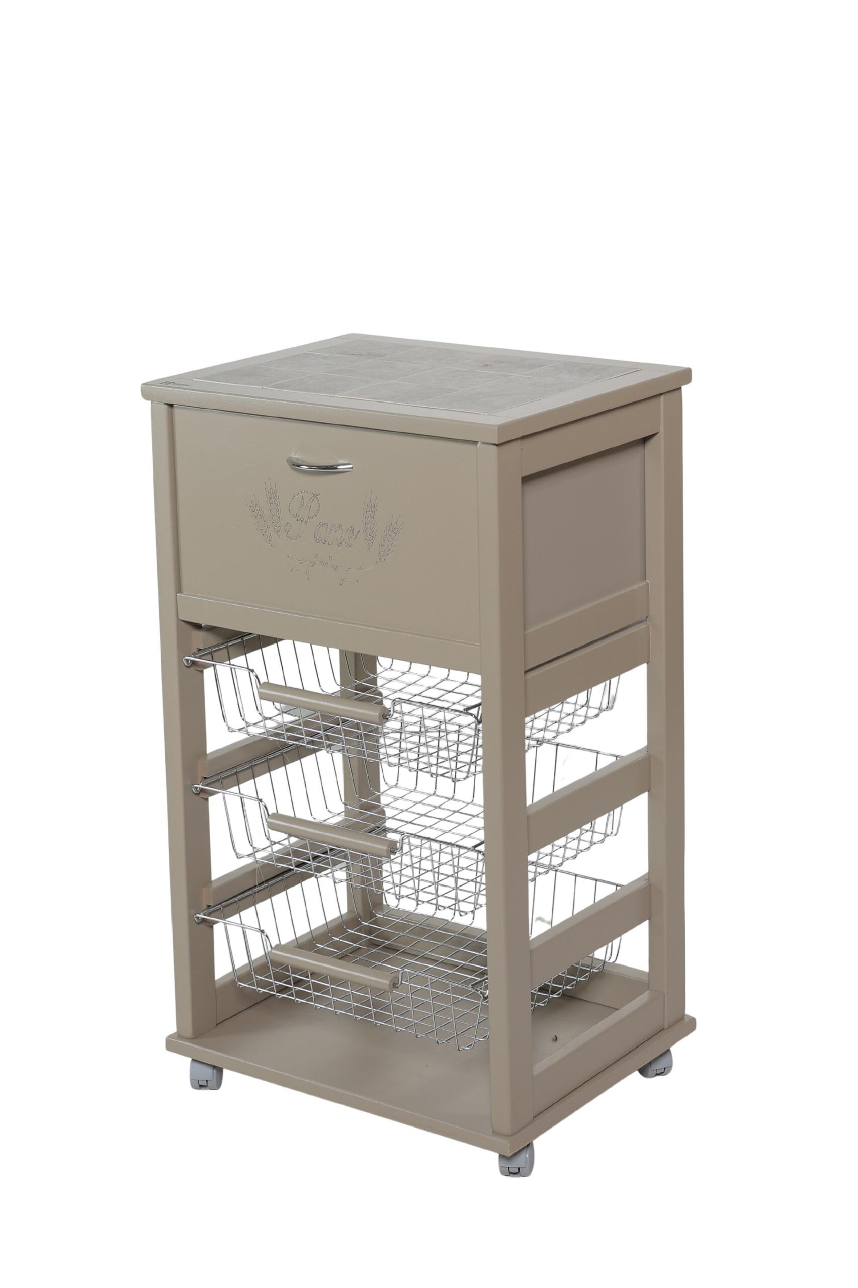 MAS248 CARRELLO VESUVIO PORTAPANE TORTORA