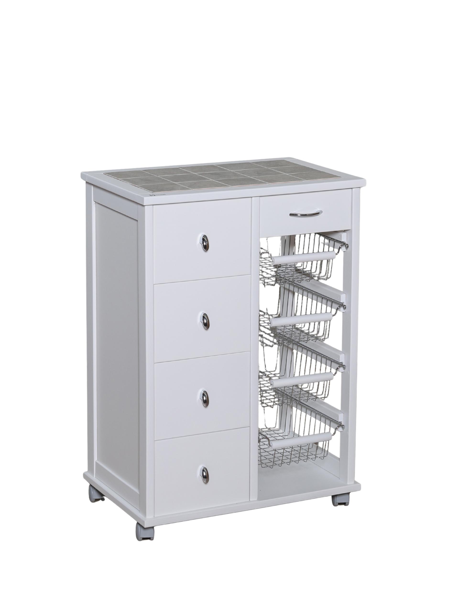 MAS383 CASSETTIERA POKERINO+SALVASPAZIO BIANCO