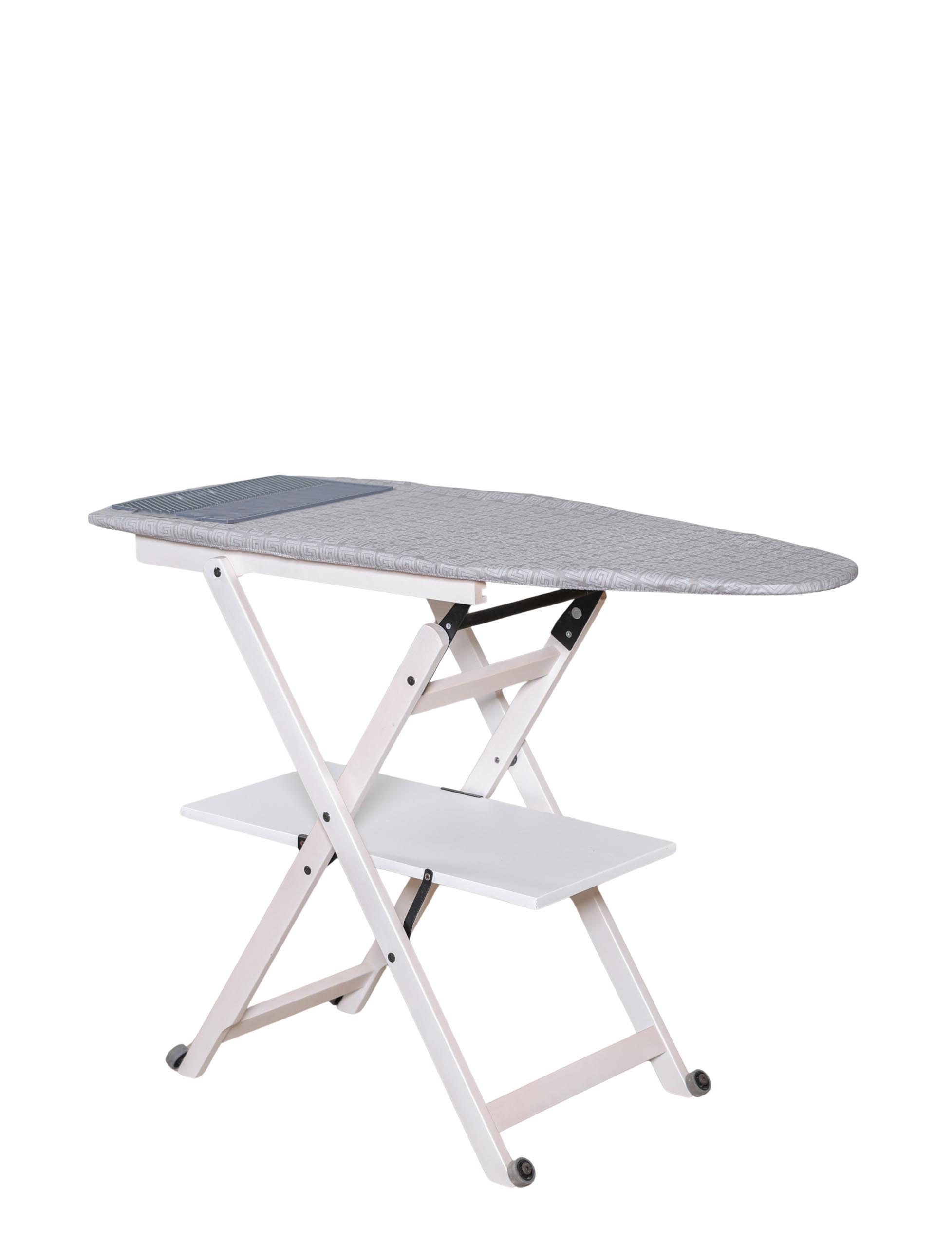 MAS391 ASSE DA STIRO BIANCO ANILINA