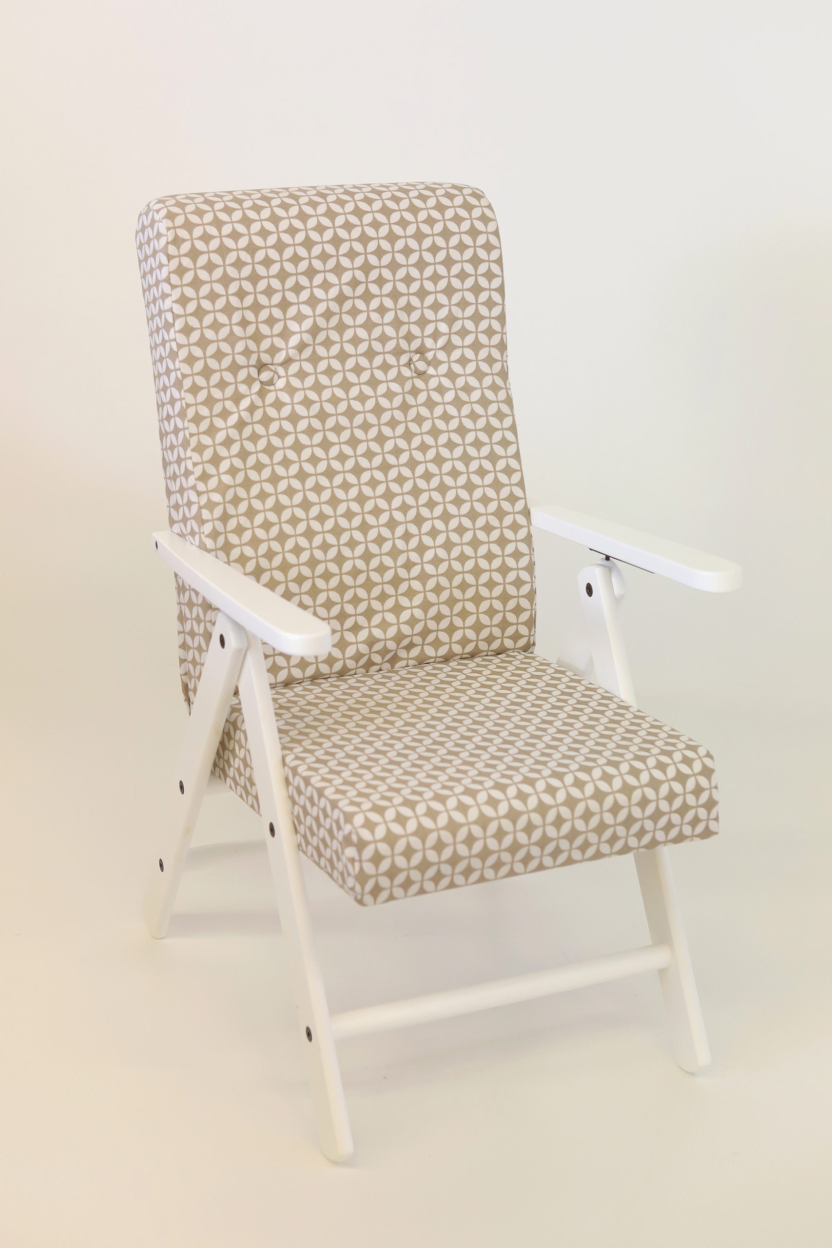 MAS342 poltrona califoniA BIANCA